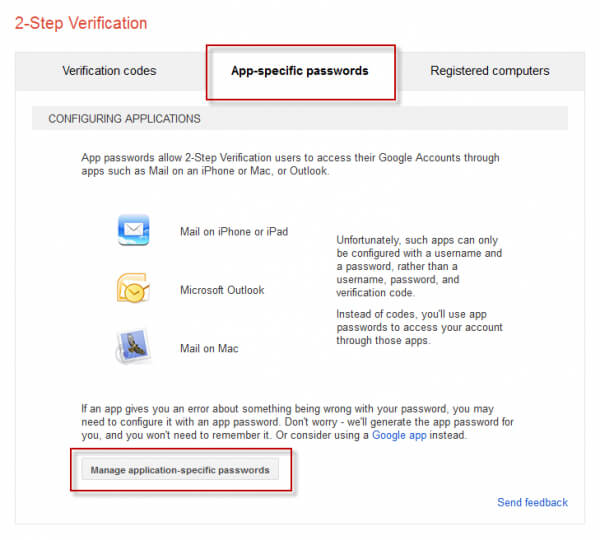 Tạo mật khẩu ứng dụng từ Google (1)