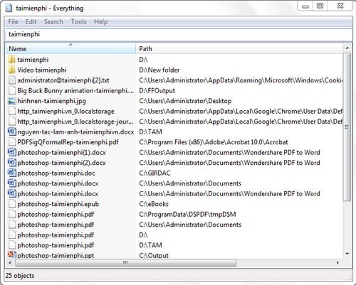 Ứng dụng tìm kiếm File dowload trên Windows (1)