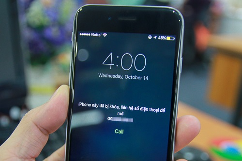 Kiểm tra iCloud khi mua iPhone 6 cũ