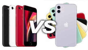 So sánh iPhone 11 và iPhone SE 2020