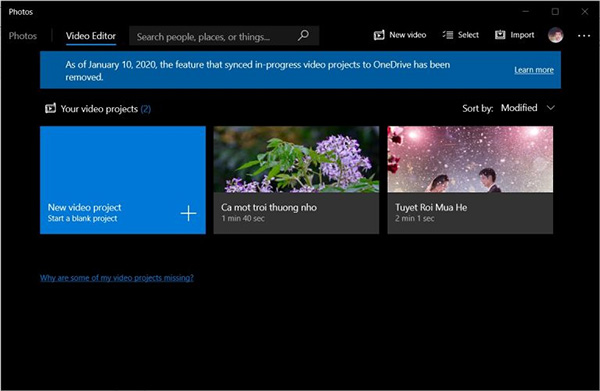 Cách ghép nhạc vào video trên máy tính Windows 10 (1)