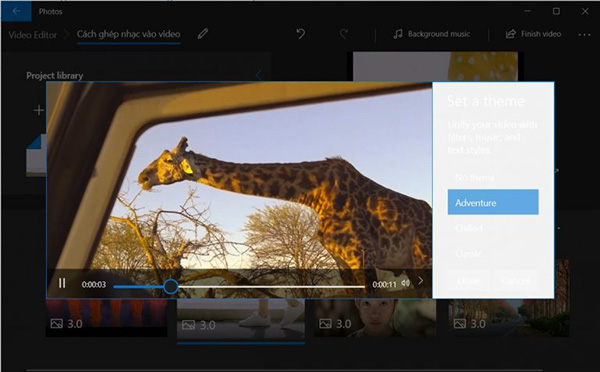 Cách ghép nhạc vào video trên máy tính Windows 10 (4)