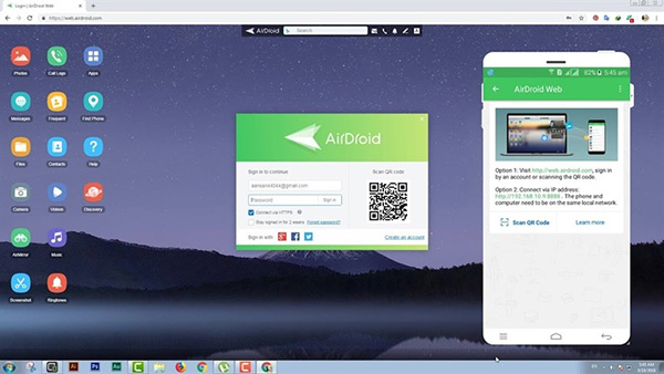 Chuyển video từ Oppo sang máy tính không sử dụng dây cáp