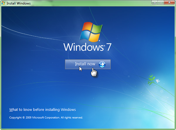 Cài lại hệ điều hành Windows cho máy tính