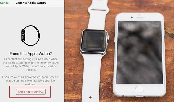 Xóa dữ liệu trên Apple Watch