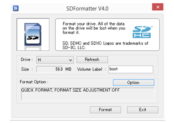 SDFormatter