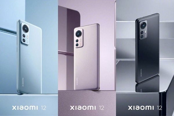 Thiết kế tổng quan của Xiaomi 12