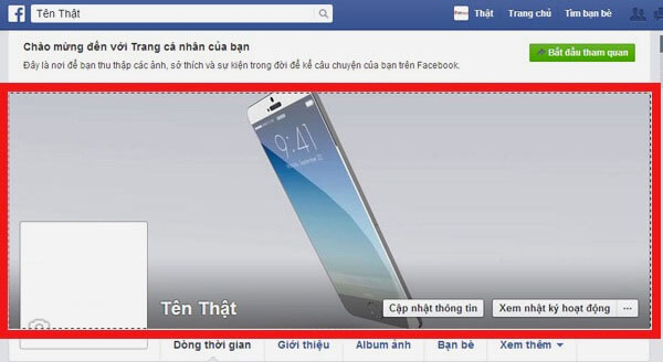 Cách tạo tên Facebook có màu đơn giản