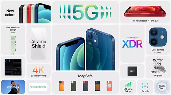 iPhone 12 trang bị công nghệ 5G