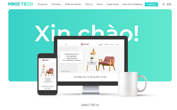 Công nghệ Responsive giúp website tương thích trên mọi thiết bị