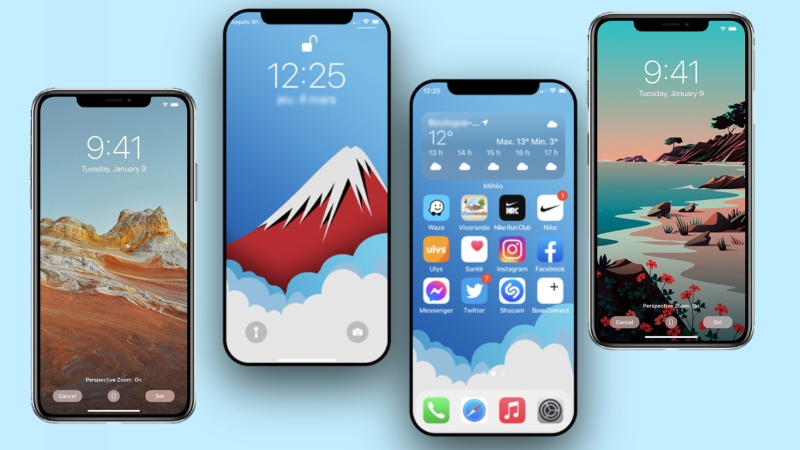 màn hình khoá iphone đẹp