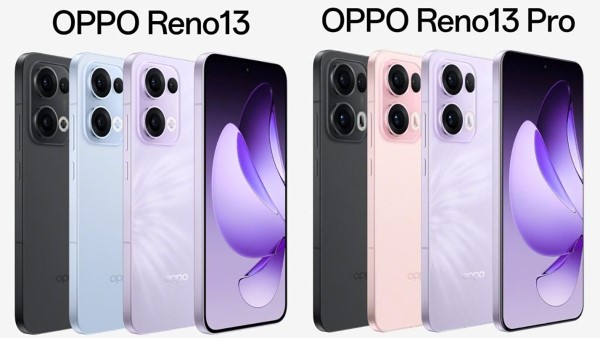 OPPO Reno13 và OPPO Reno13 Pro đều có ba tùy chọn màu sắc 