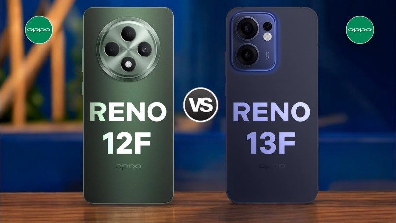 so sánh OPPO Reno 13F 5G và OPPO Reno 12F 5G