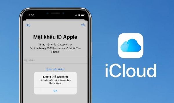 Nhập sai mật khẩu nhiều lần khiến Apple tự động khóa