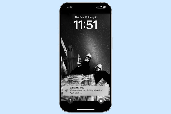 Chọn Cho phép trên iPhone khi nhận thông báo để cấp quyền