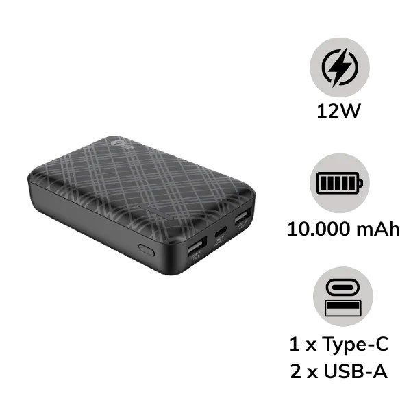 Sạc dự phòng 9FIT 10.000mAh 9PL10K03