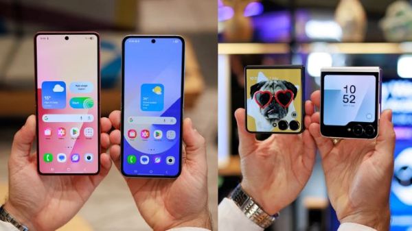 Z Flip7 được trang bị màn hình chính 6.9 inch và màn hình phụ 4.1 inch