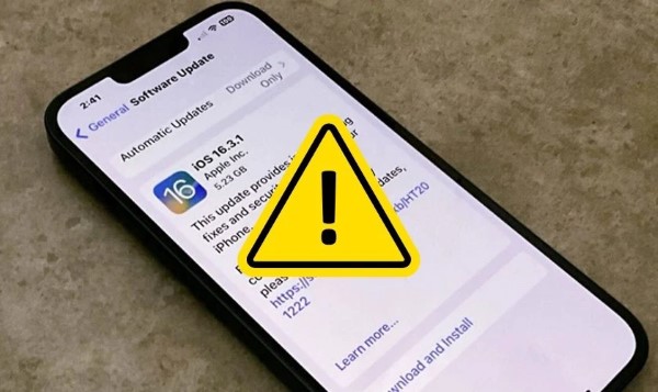 Nguyên nhân do phiên bản iOS mới phát sinh lỗi