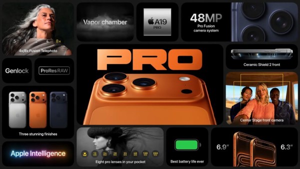 Chi tiết cấu hình iPhone 17 Pro và Pro Max mạnh mẽ với chip A19 và A19 Pro