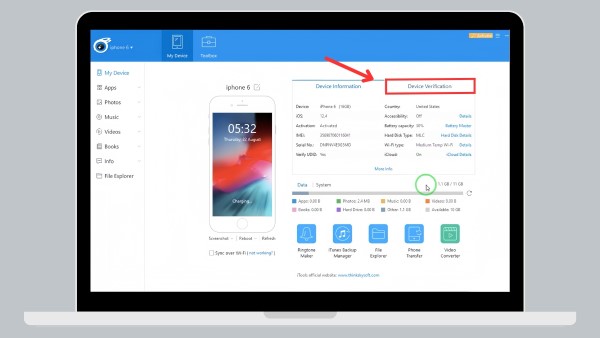 Chọn Device Verification