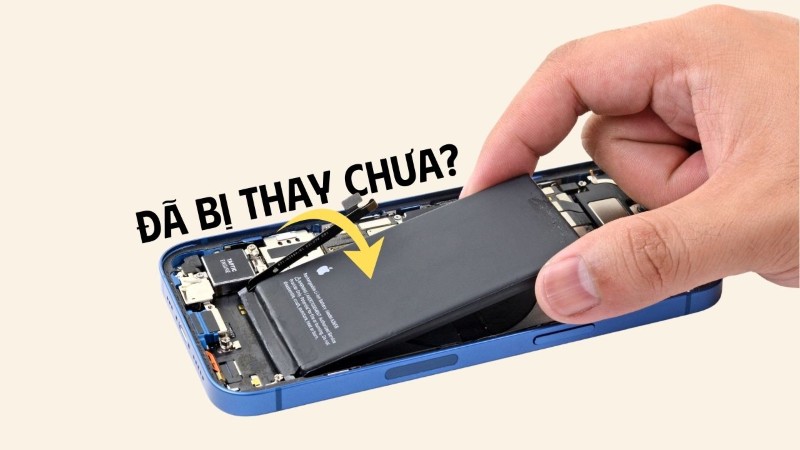 Những lý do nên kiểm tra pin iPhone đã bị thay chưa khi mua máy