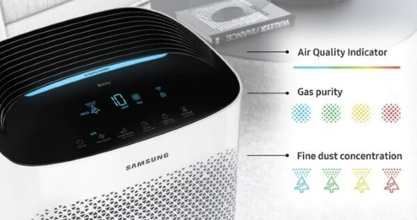 Máy lọc không khí Samsung AX90R7080WD/SV