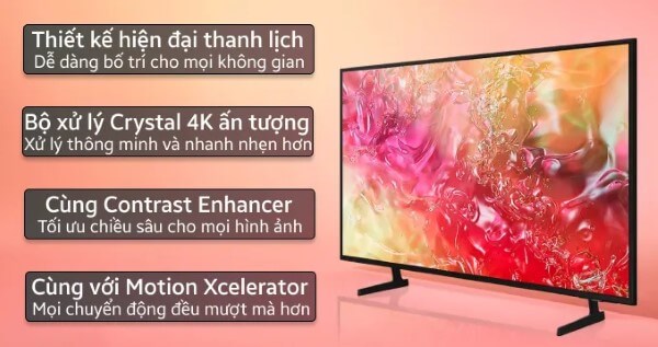Samsung Smart TV Crystal UHD 43 inch 4K UA43DU7000
